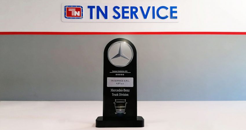 I clienti di TN Service sono soddisfatti: lo conferma il premio MB Customer Satisfaction