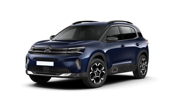 Citroën C5 Aircross noleggio a breve termine da 50€ al giorno.