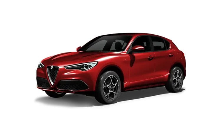 Alfa Romeo Stelvio Sprint 2.2 TD 210 CV long-term rental with no down payment.