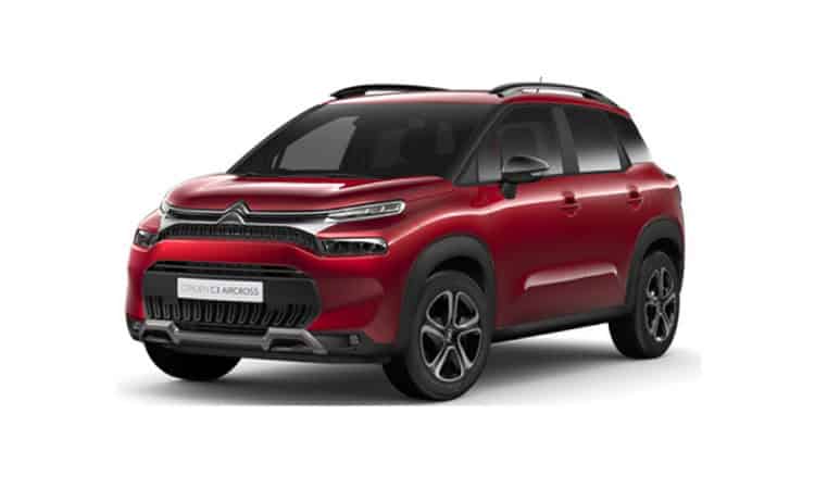 Citroën C3 Aircross BlueHDi 110 S&S PLUS noleggio lungo termine.