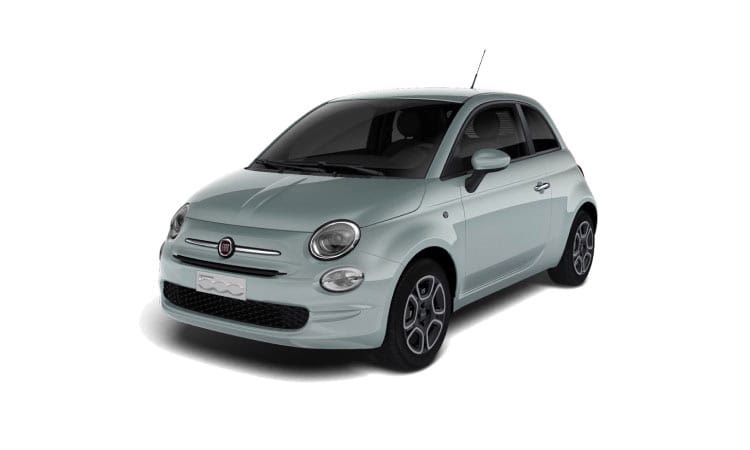 FIAT 500 Hybrid noleggio a breve termine da 20€ al giorno.