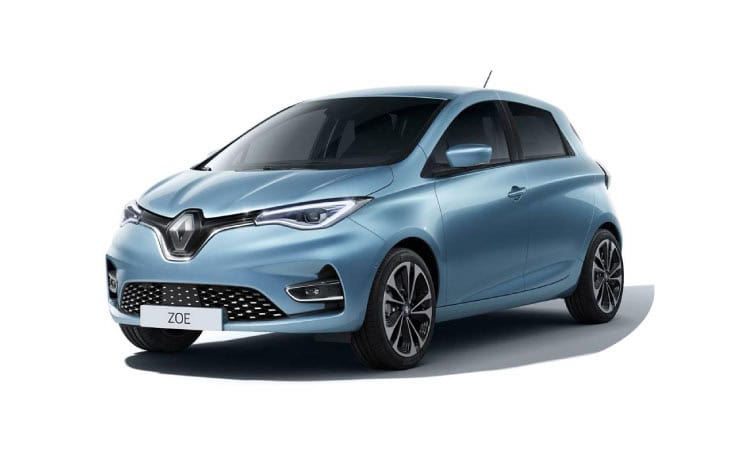 Renault ZOE E-Tech electric, noleggio a breve termine a da 25€ al giorno.